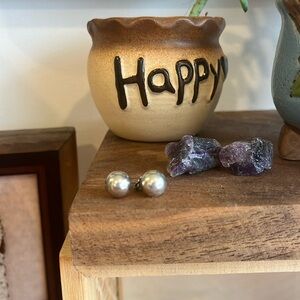 Authentic Tiffany and Co .925 Sterling Silver Ball earrings